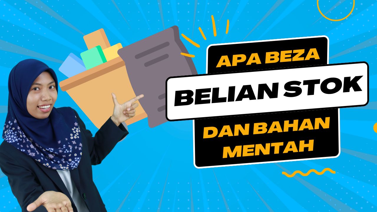 Apa Beza Belian Stok dan Bahan Mentah?