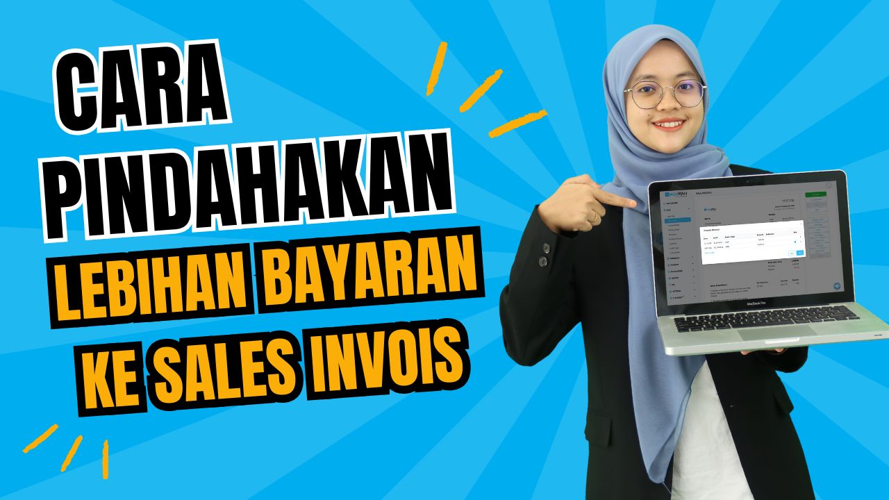 Cara Pindahkan Lebihan Bayaran ke Sales Invoice Baru dalam Niagawan