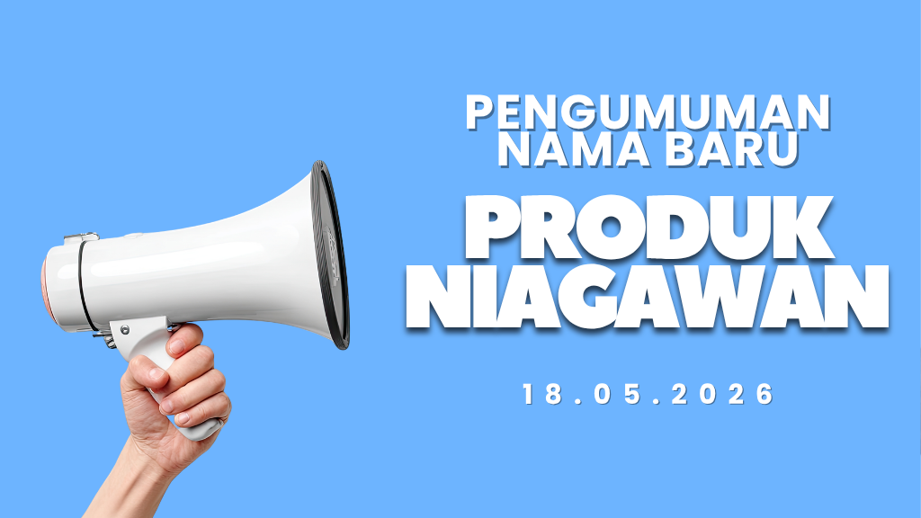 Kemaskini Nama Produk Di Bawah Jenama Niagawan