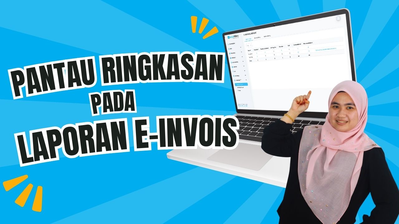 Pantau Ringkasan Pada Laporan e-Invois