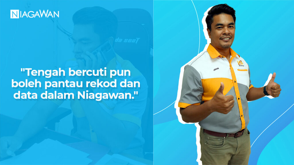Tengah Bercuti Pun Boleh Pantau Rekod dan Data Dalam Niagawan!